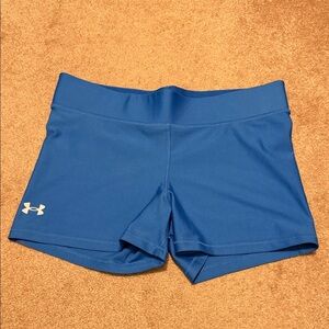 Under Armour Women's Athletic Blue Shorts size L